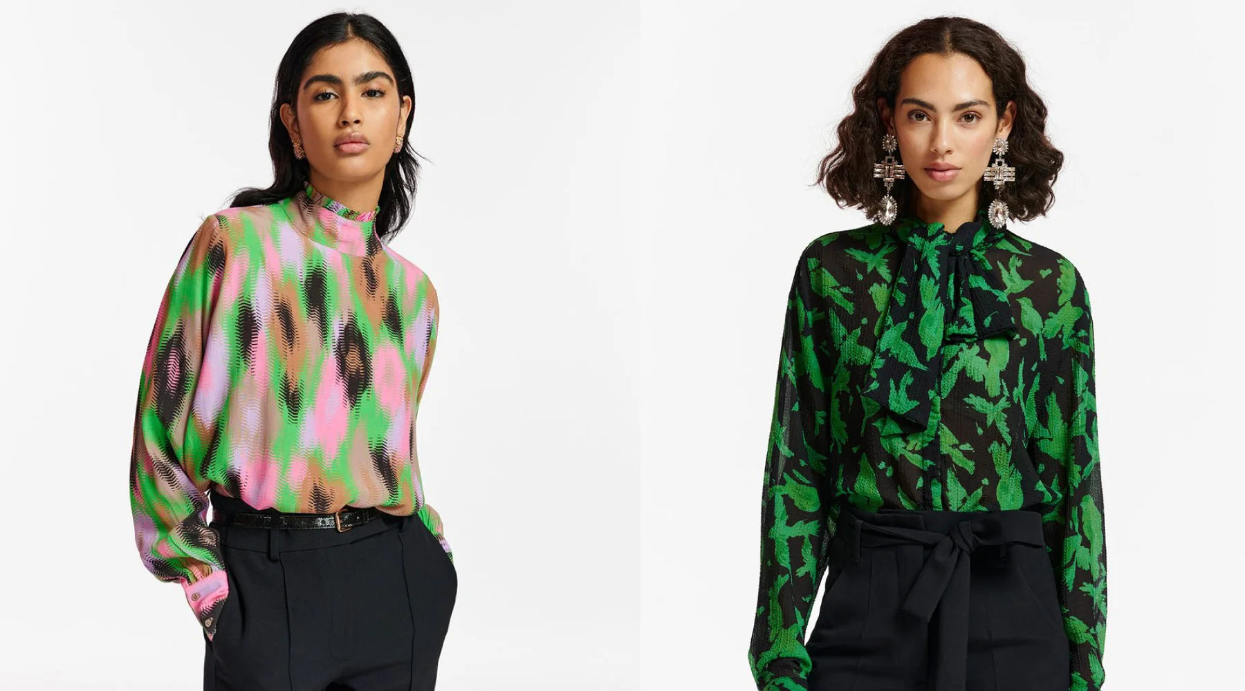 green emerald velvet dress ESSENTIEL ANTWERP Dress "Itty" black