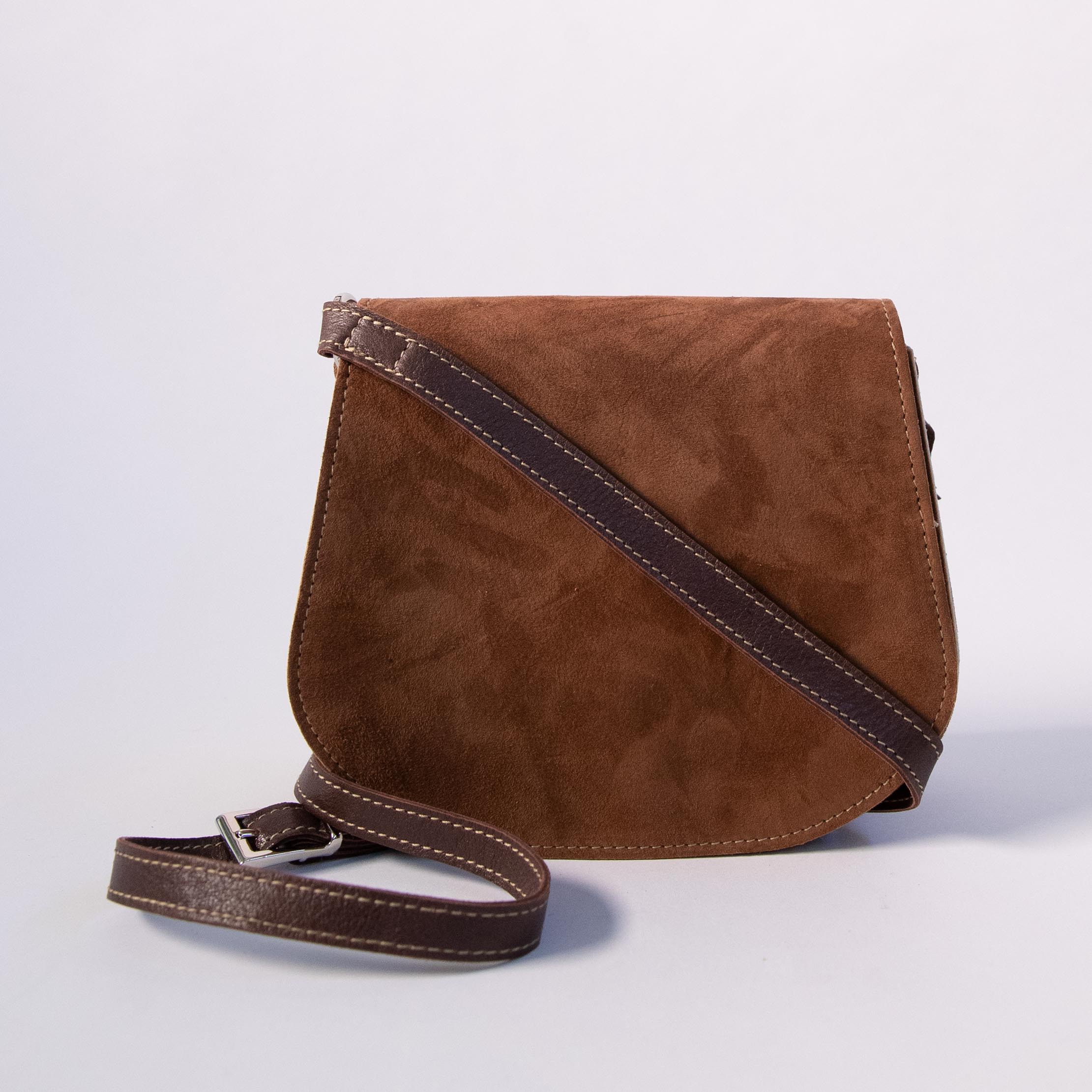 Harpers Italian Leather Gigi Crossbody Bag in Walnut HARPERS EMPORIUM
