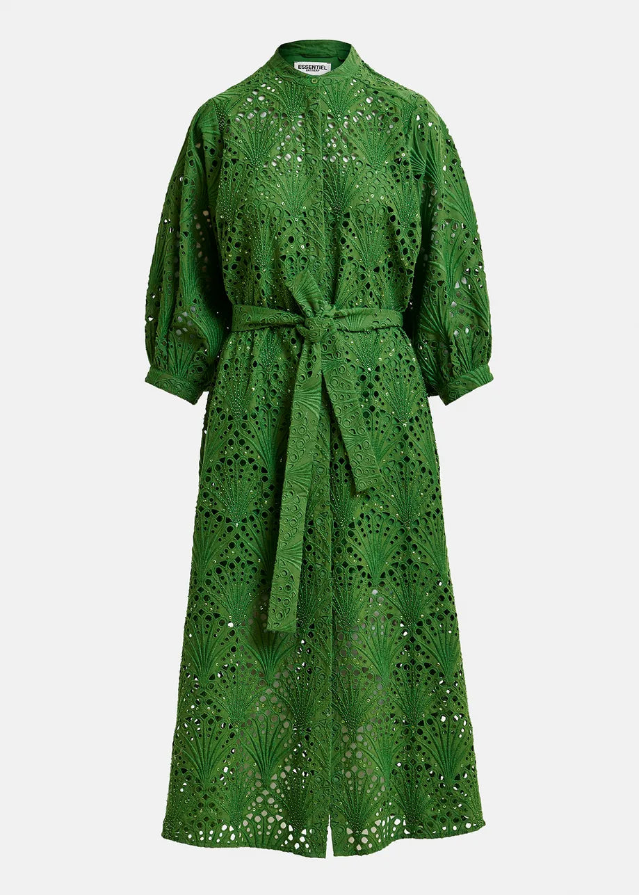 Essentiel Antwerp Fresci Dress in Green HARPERS EMPORIUM