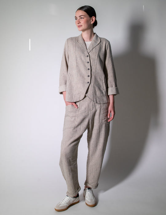Transit Par Such Textural Jacket in Chalk – HARPERS EMPORIUM