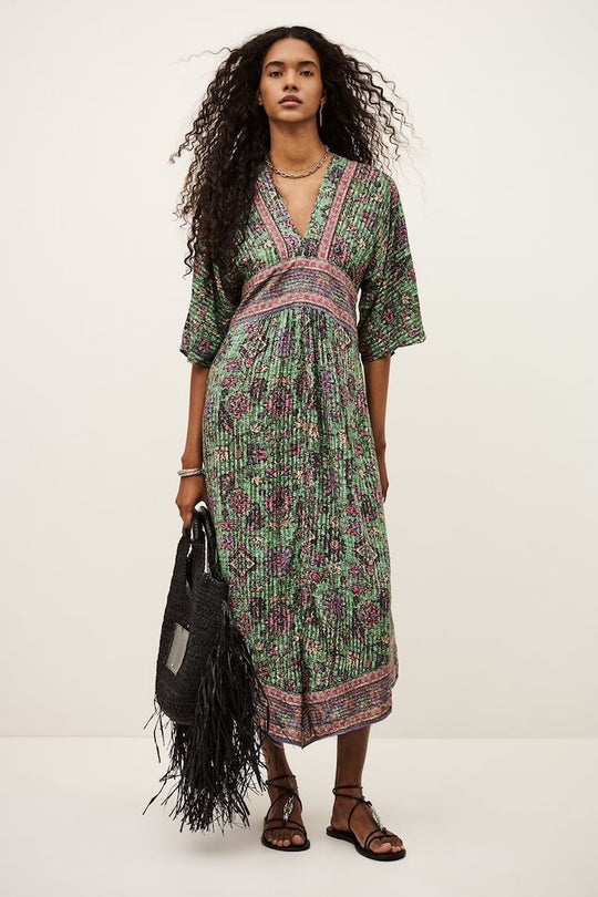 bash dresses Bash Paris Pippa Dress in Green – HARPERS EMPORIUM