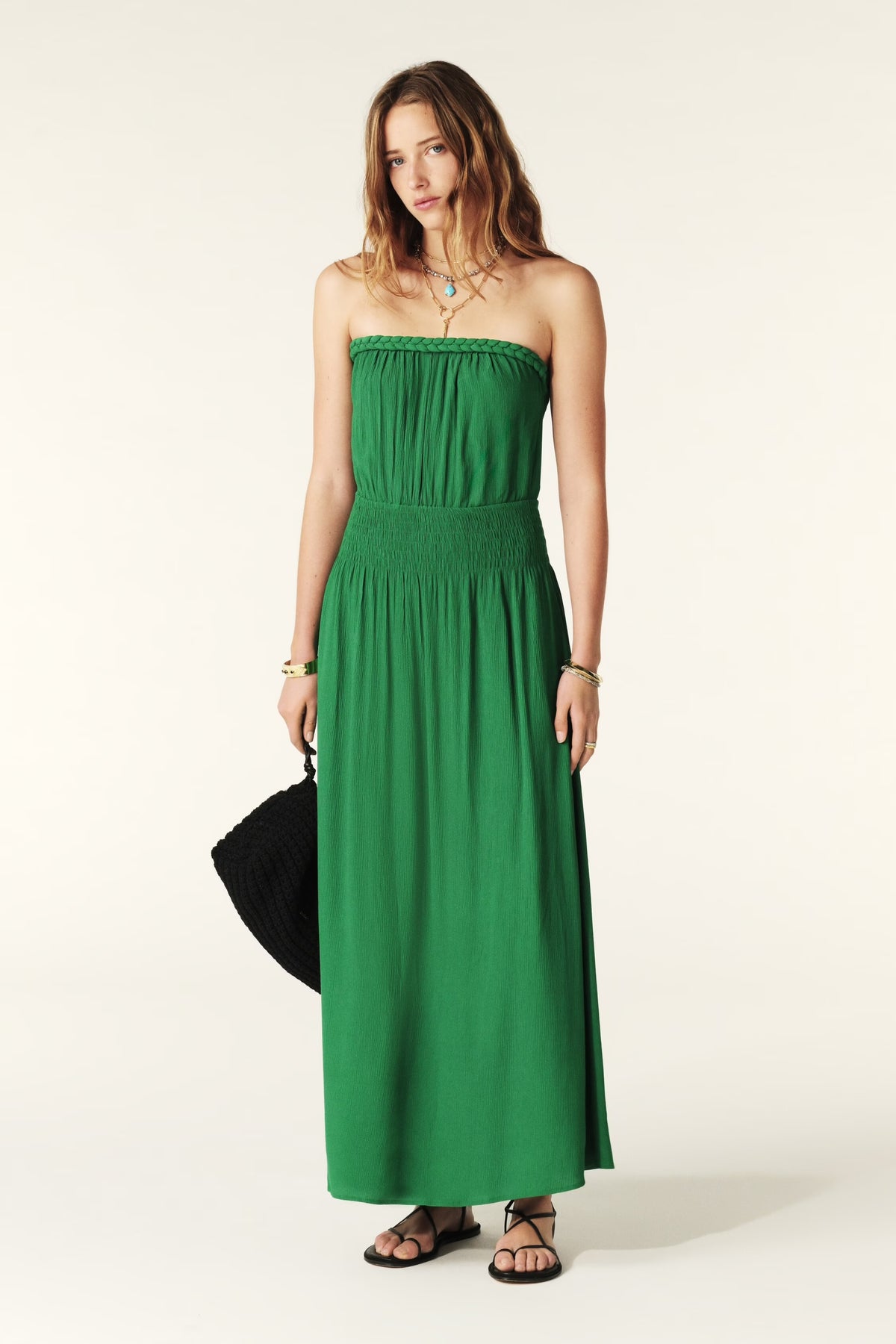 Bash Paris Hambrie dress in greem HARPERS EMPORIUM Bash Paris Hambrie dress in greem HARPERS EMPORIUM