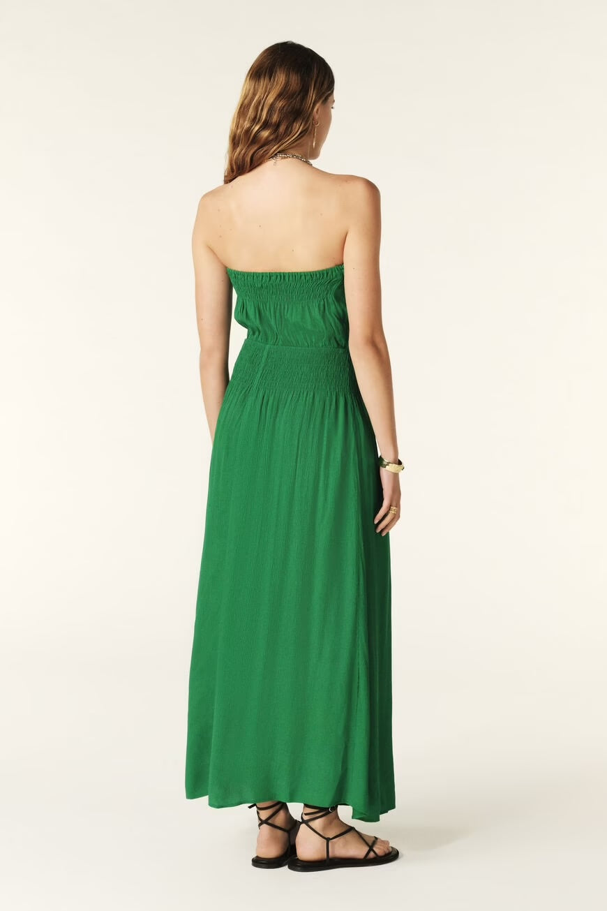 Bash Paris Hambrie dress in greem – HARPERS EMPORIUM
