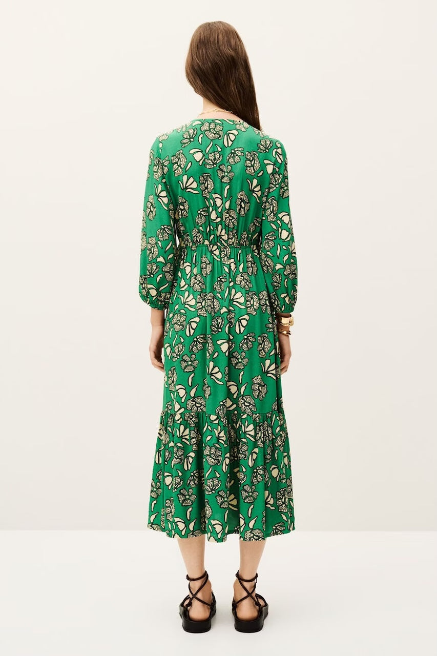 Bash Paris Aferae Dress in Green  HARPERS EMPORIUM
