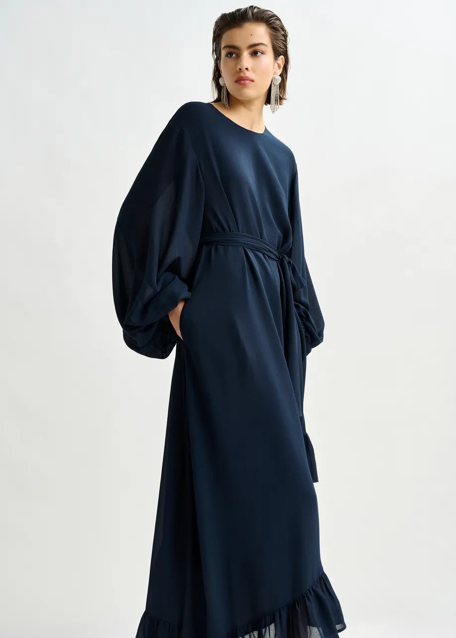 Essentiel Antwerp Iflower Dress in navy – HARPERS EMPORIUM